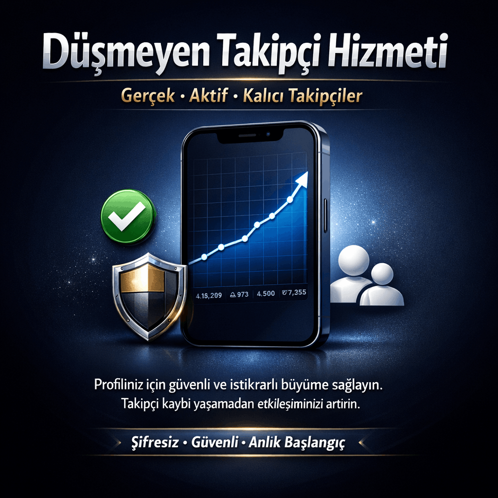 instagram kalıcı takipçi artışı