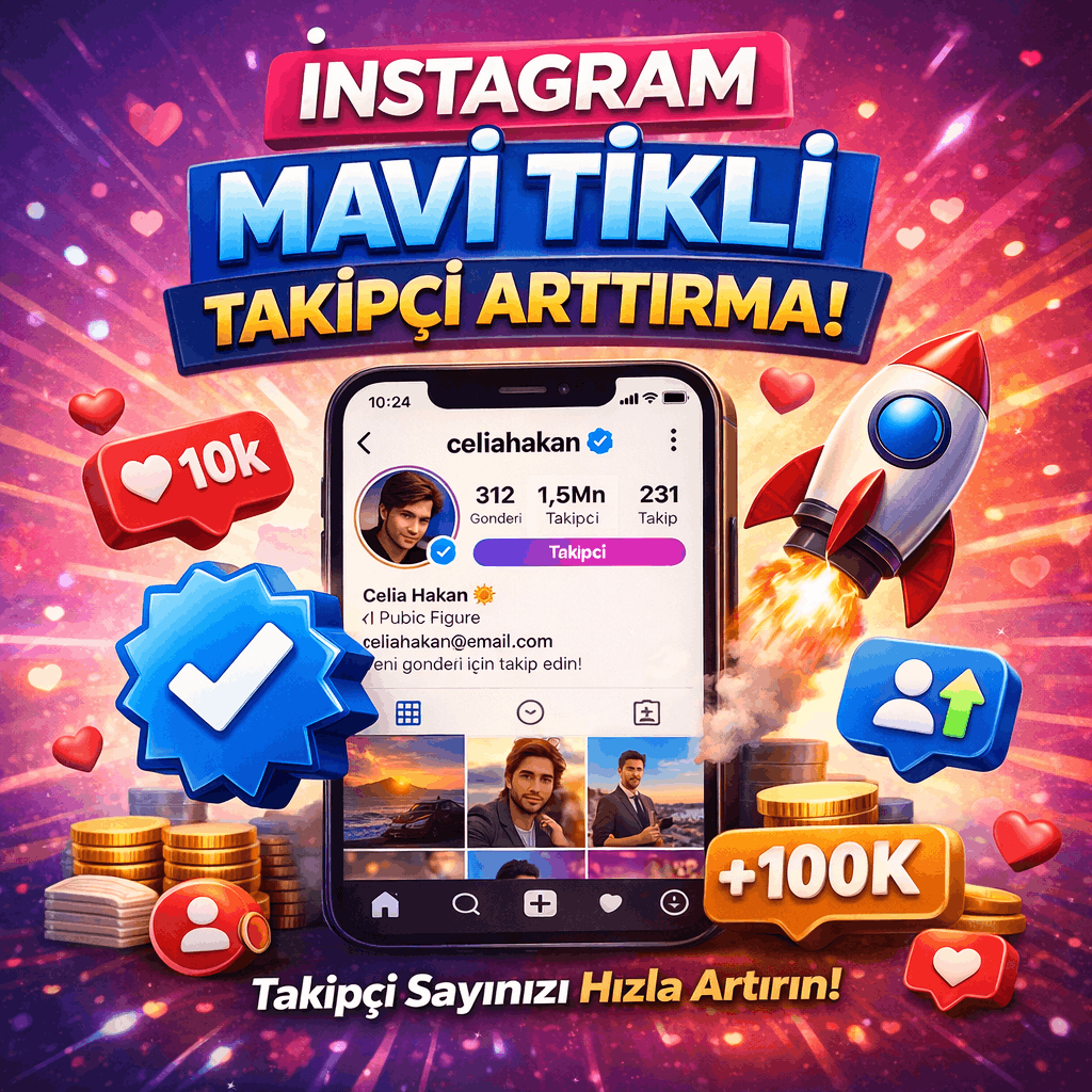 instagram mavi tikli takipci kazanma