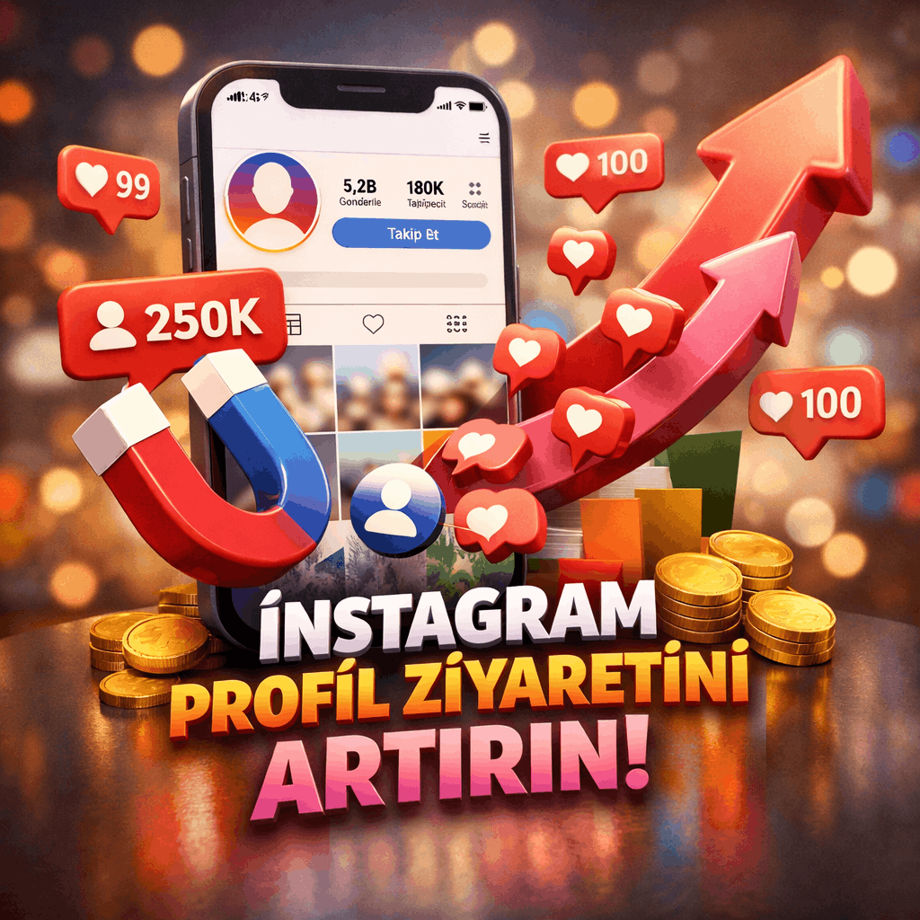 instagram profil ziyaretçi sayısı arttırma