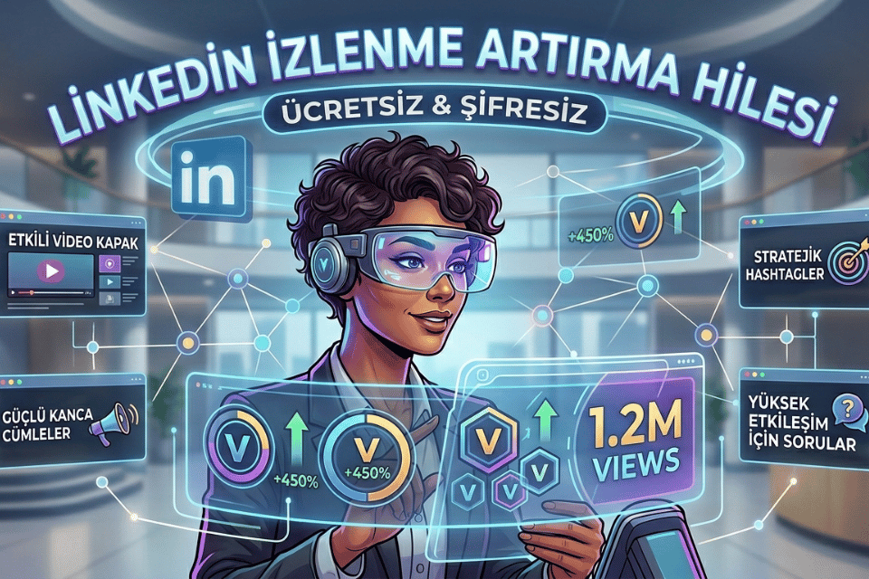 LinkedIn İzlenme Hilesi - Güvenilir ve Gerçek İzlenme