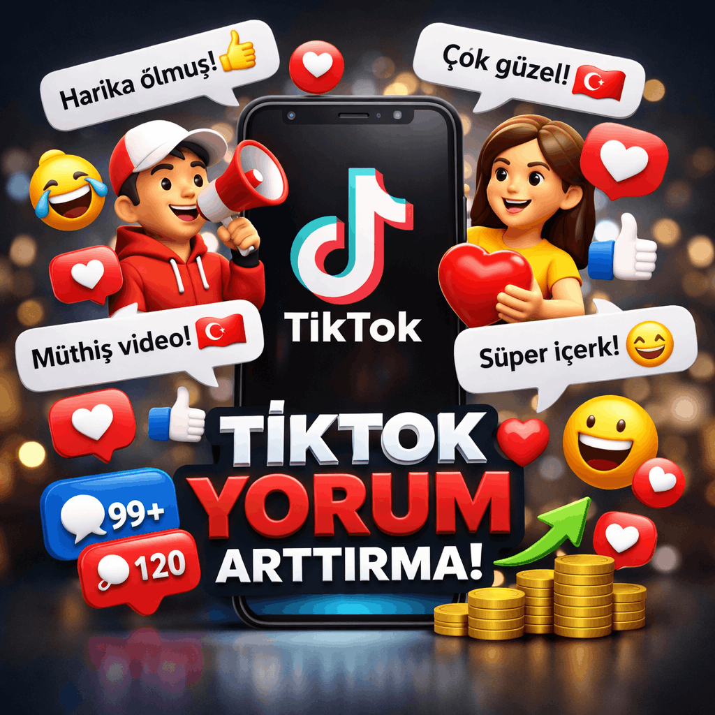 tiktok türk yorum satın al