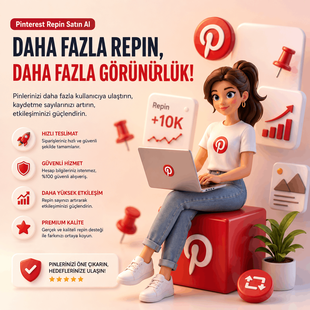 pinterest kaydetme sayısı arttırma