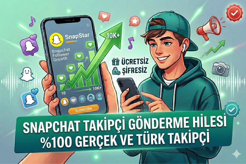 Snapchat Takipçi Hilesi - Ücretsiz ve Gerçek Takipçi