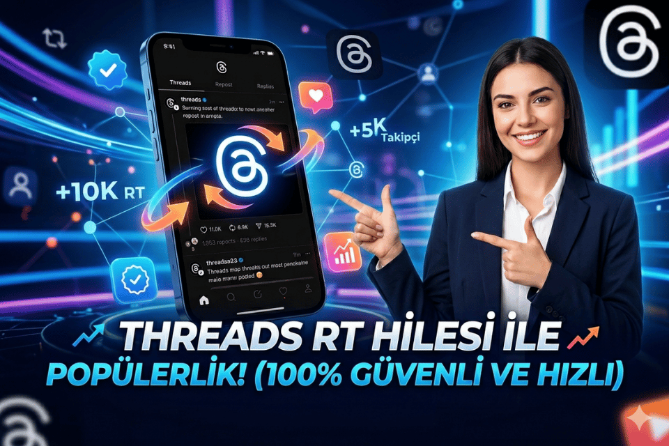 Threads Yeniden Paylaş Hilesi - Ücretsiz Repost Arttırma