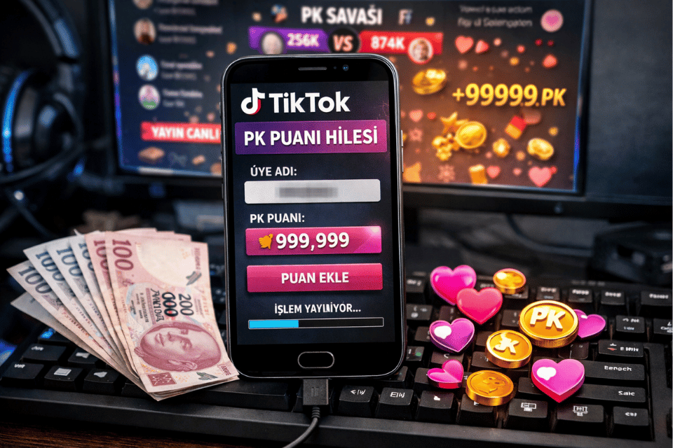 TikTok PK Puanı Hilesi - Ücretsiz Savaş Puanı