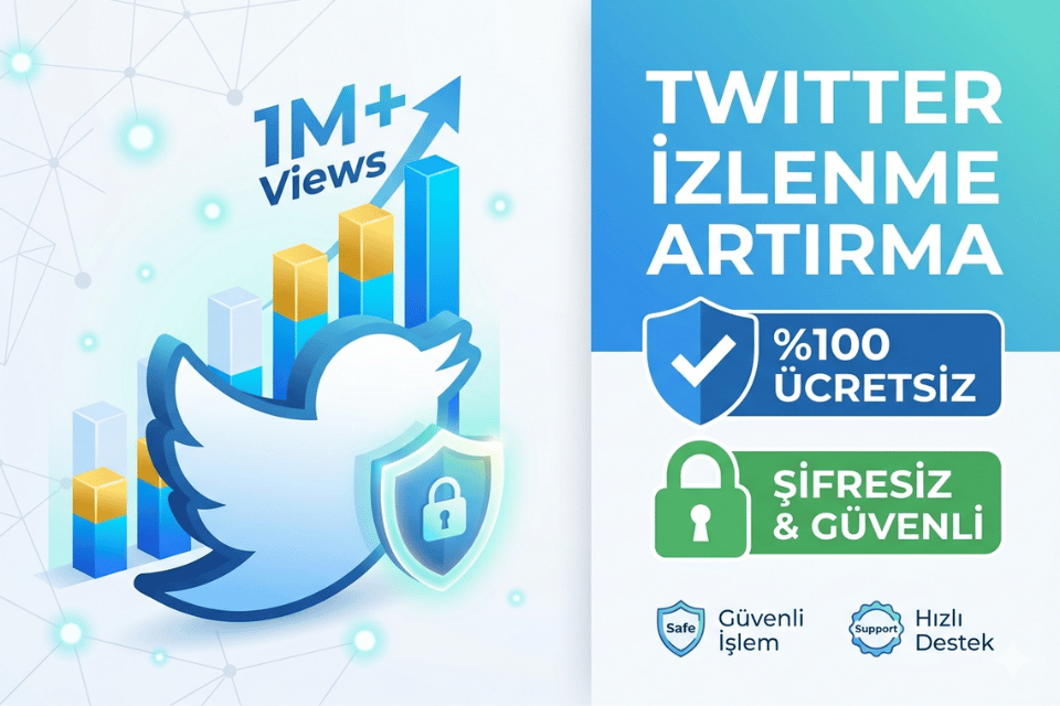 Twitter İzlenme Hilesi - Twitter Tweet Görüntülenme
