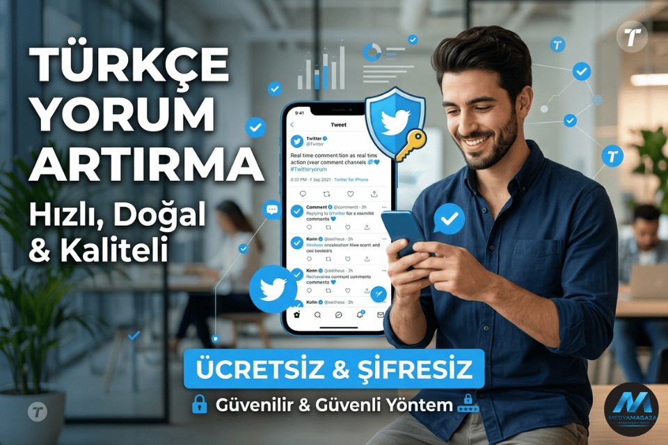 Ücretsiz Twitter Yorum Hilesi - Türk ve Gerçek Yorum