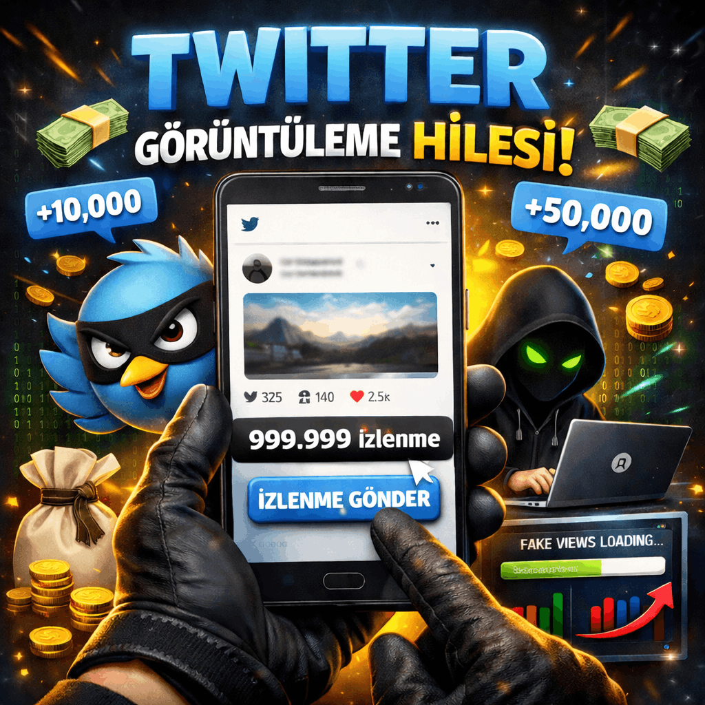 Twitter görüntülenme hilesi botu