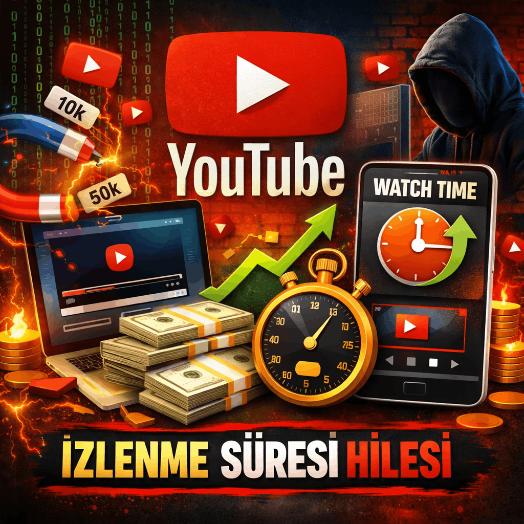 Youtube izlenme saati hilesi