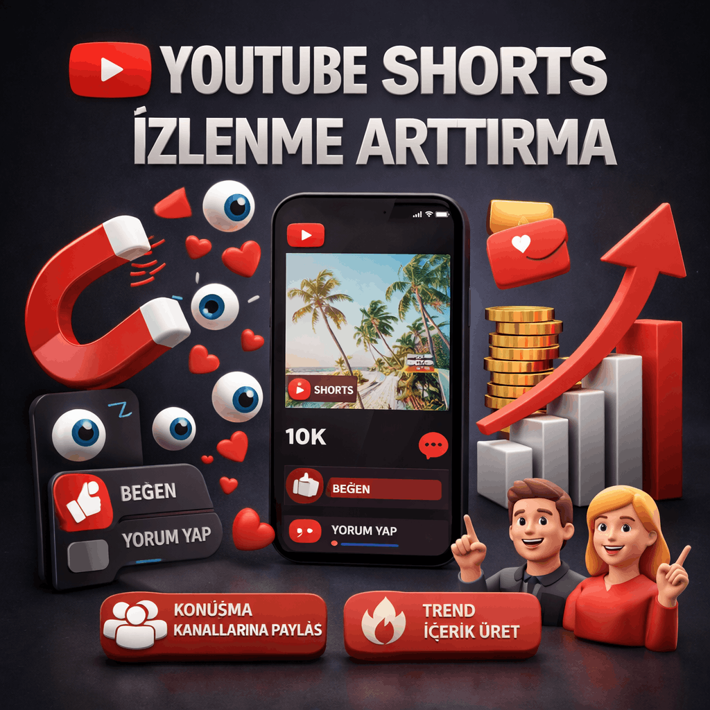 Shorts izlenme satın al ucuz ve gerçek izlenme
